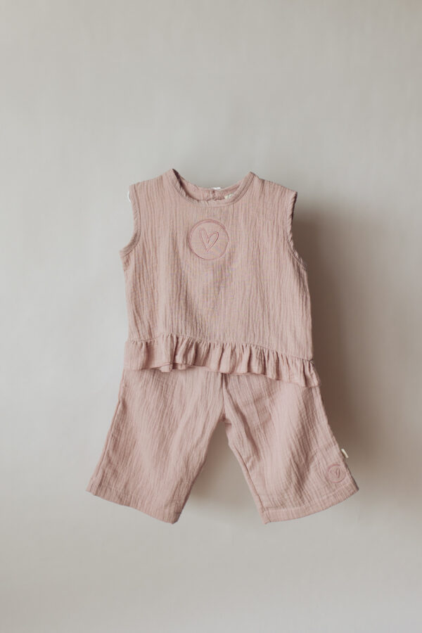Lielielaai 3/4 set in Dusty Rose