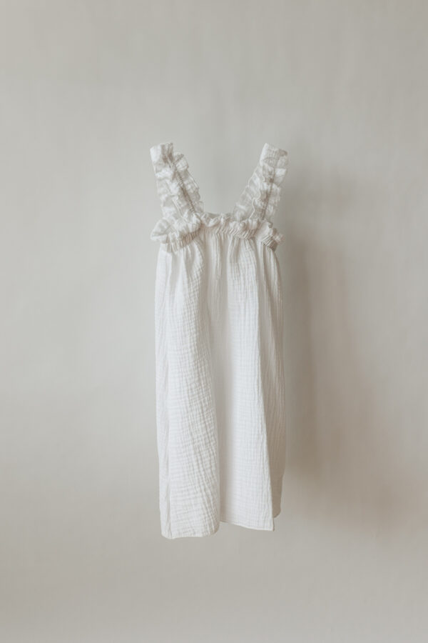 Ellie Dress in White