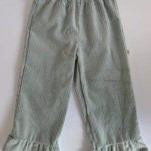 Corduroy Ruffle Pants