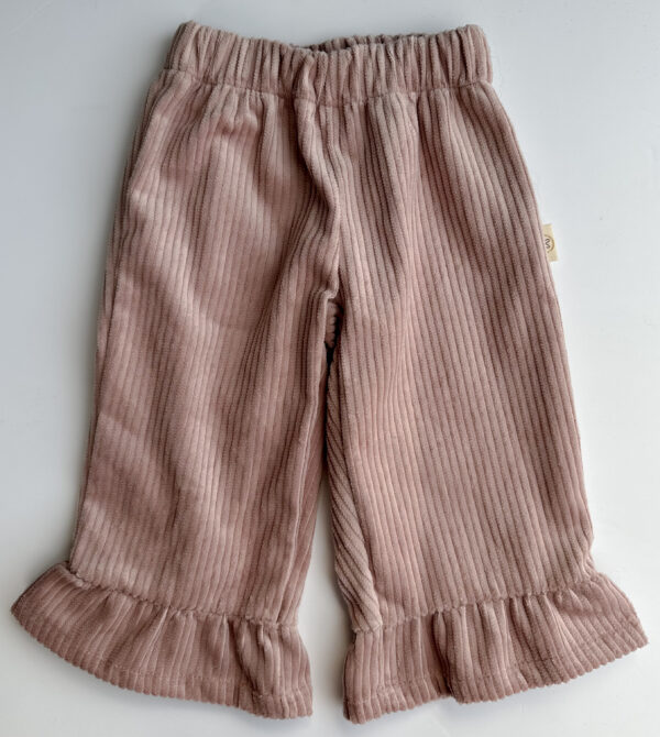 Corduroy Ruffle Pants - Image 2