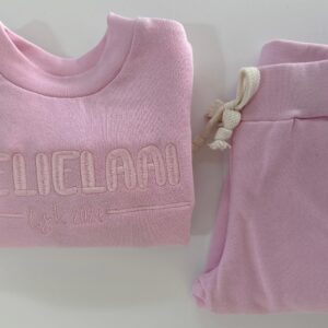 Lielielaai Signature Tracksuit - 3-4 years, Marshmallow Pink